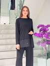 Bluz27K102041526MissBluebelleViskon Triko Bluz