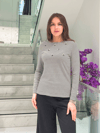 Bluz27K102341580MissBluebelleÇizgili Triko Bluz