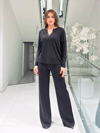 Bluz27K102983005MissBluebelleNakışlı Triko Bluz