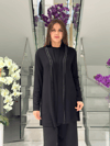 Hırka27K102893400MissBluebelleViskon Taşlı Hırka