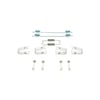 Bosch Renault Sandero 1.4 El Fren Balatası Yay Takımı 2009-2015