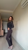 Acıkahve Pamuklu Liycralı Jean