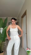 ÇİFT ASKILI ATLET BADİ BEYAZ