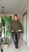Crop Kazak Haki