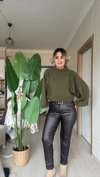 Crop Kazak Haki