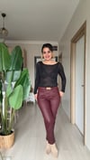 ZR MUMLU JEANS BORDO