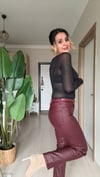 ZR MUMLU JEANS BORDO