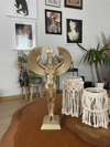 ALTIN İSİS TANRIÇA HEYKELİ - 34 CM 