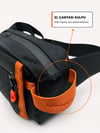 Active Crossbody  Unisex Çok Bölmeli Bel ve Omuz Çantası