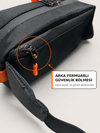Active Crossbody  Unisex Çok Bölmeli Bel ve Omuz Çantası