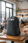 Unisex Laptop Bölmeli Sırt Çantası - Su Geçirmez