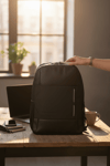 Unisex Laptop Bölmeli USB Destekli Sırt Çantası - Su Geçirmez