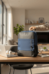 Unisex Laptop Bölmeli USB Destekli Sırt Çantası - Su Geçirmez