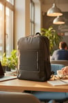 Unisex Laptop Bölmeli USB Destekli Sırt Çantası - Su Geçirmez