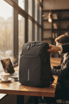 Unisex Laptop Bölmeli USB Destekli Sırt Çantası - Su Geçirmez