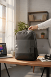 Unisex Laptop Bölmeli USB Destekli Sırt Çantası - Su Geçirmez