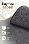 Bambu Yüzey Dokuma Taban Kaymaz Taban Makinede Yıkanabilir Leke Tutmaz Salon Koridor Mutfak Halısı