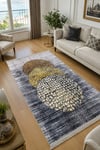 Bambu Yüzey Dokuma Taban Kaymaz Taban Makinede Yıkanabilir Leke Tutmaz Salon Koridor Mutfak Halısı