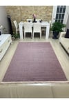 DOKU 25 PEMBE Kaymaz Dokuma Taban Salon Mutfak Koridor Halısı