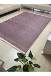 DOKU 25 PEMBE Kaymaz Dokuma Taban Salon Mutfak Koridor Halısı