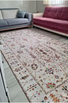 Ege 1924 Kaymaz Taban Makinede Yıkanabilir Dijital Baskılı Şönil Dokuma Kilim