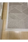 Elit Premium Sisal Halı Bej-Krem Kaymaz Taban Yıkanabilir Mutfak Halısı Koridor Yolluk Modern Hasır Dokulu