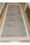 Elit Premium Sisal Halı Bej-Krem Kaymaz Taban Yıkanabilir Mutfak Halısı Koridor Yolluk Modern Hasır Dokulu