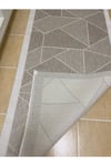 Elit Premium Sisal Halı Bej-Krem Kaymaz Taban Yıkanabilir Mutfak Halısı Koridor Yolluk Modern Hasır Dokulu