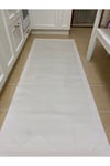 Elit Premium Sisal Halı Krem Kaymaz Taban Yıkanabilir Mutfak Halısı Koridor Yolluk Modern Hasır Dokulu