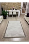Elit Sisal Kaymaz Taban Makinada Yıkanabilir Krem - Bej Mutfak Koridor Salon Halısı