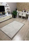 Elit Sisal Kaymaz Taban Makinada Yıkanabilir Krem - Bej Mutfak Koridor Salon Halısı