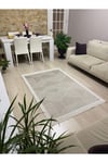 Elit Sisal Kaymaz Taban Makinada Yıkanabilir Bej - Krem Mutfak Koridor Salon Halısı