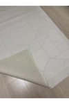 Elit Sisal Kaymaz Taban Makinada Yıkanabilir Krem Mutfak Koridor Salon Halısı