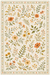Flower Kaymaz Taban Makinede Yıkanabilir Dijital Baskılı Şönil Kilim Halı Yolluk