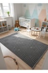 HİSAR 04 ANTRASİT Salon Oturma Odası Halısı