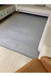 Lavinya Gri Kaymaz Dokuma Taban Antialarjik Salon Mutfak Koridor Halısı