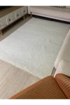 Lavinya Krem Kaymaz Taban Antialerjik Salon Mutfak Koridor Halısı