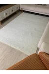 Lavinya Krem Kaymaz Taban Antialerjik Salon Mutfak Koridor Halısı