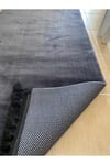 MÜHÜR 34 ANTRASİT Kaymaz Dokuma Taban Soft Oturma Odası Salon Halısı