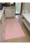 MÜHÜR 36 PUDRA Kaymaz Dokuma Taban Soft Oturma Odası Salon Halısı