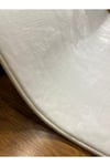 MÜHÜR 38 BEYAZ Kaymaz Dokuma Taban Soft Oturma Odası Salon Halısı