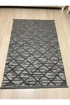 Nexum 1431 Antrasit Kaymaz Dokuma Taban Makinede Yıkanabilir Salon Mutfak Koridor Halısı