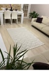 Nexum 1431 Vizon Kaymaz Dokuma Taban Makinede Yıkanabilir Salon Mutfak Koridor Halısı