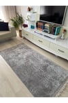 PUFFY GRİ Kaymaz Dokuma Taban Soft Oturma Odası Salon Halısı