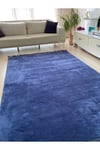 PUFFY LACİVERT Kaymaz Dokuma Taban Soft Oturma Odası Salon Halısı