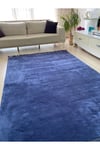 PUFFY LACİVERT Kaymaz Dokuma Taban Soft Oturma Odası Salon Halısı