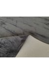 PUFFY SİYAH YUVARLAK Kaymaz Dokuma Taban Soft Oturma Odası Salon Halısı