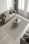 Sisal Desenli Kaymaz Taban Makinede Yıkanabilir Salon Halısı Mutfak Halısı Kordior Halısı