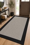 Sisal Desenli Kaymaz Taban Makinede Yıkanabilir Salon Halısı Mutfak Halısı Kordior Halısı