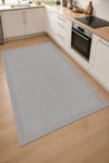 Sisal Desenli Kaymaz Taban Makinede Yıkanabilir Salon Halısı Mutfak Halısı Kordior Halısı